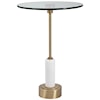 Uttermost Accent Furniture - Occasional Tables Portsmouth Round Accent Table