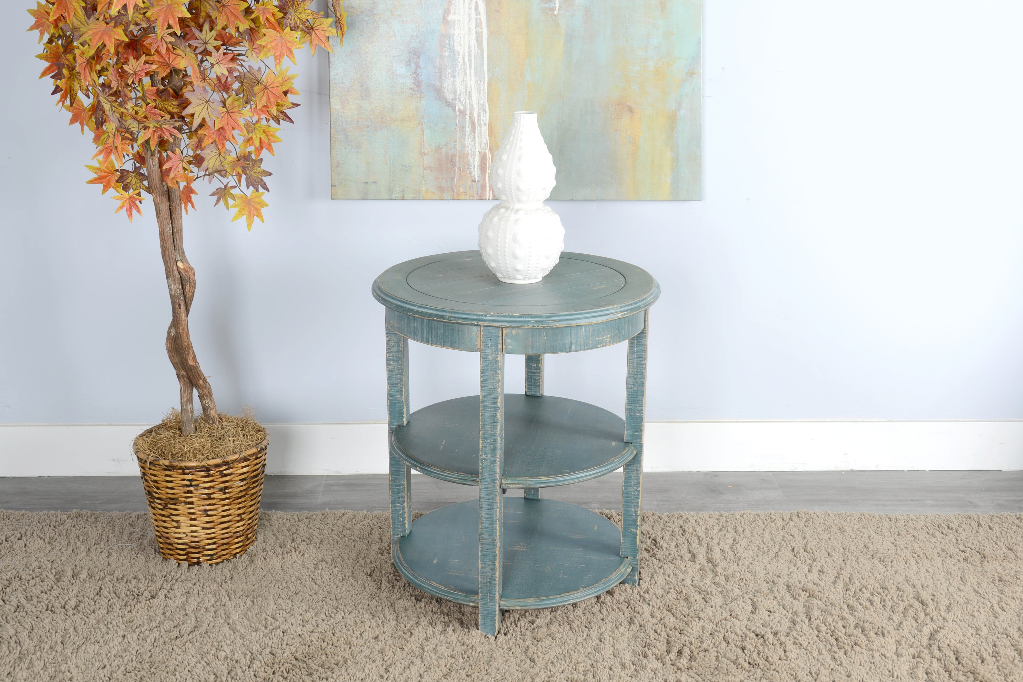 Sunny Designs Marina Round Side Table