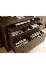 Aspenhome Jackson Traditional Workstation File Cabinet