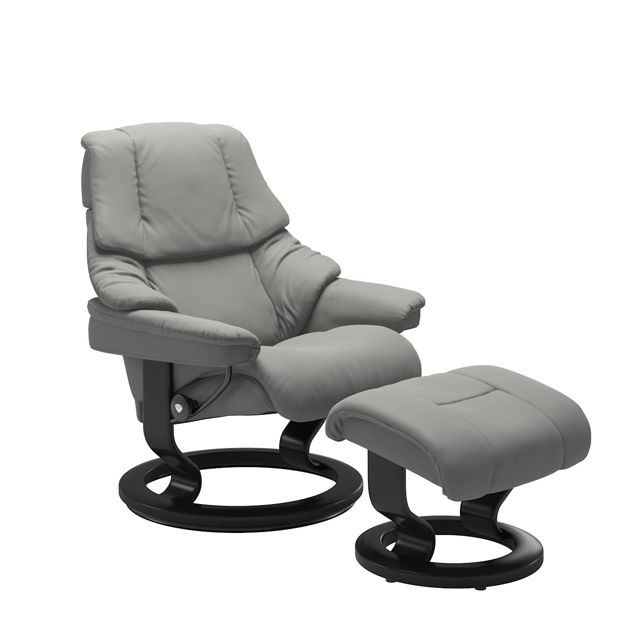 Stressless by Ekornes Reno Large Reclining Chair with Classic Base