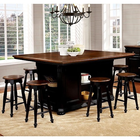 7 Piece Counter Height Dining Set