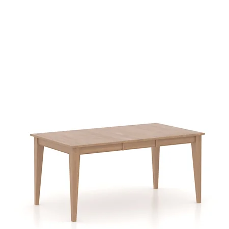 Transitional Customizable Rectangular Wood Table