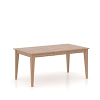 Transitional Customizable Rectangular Wood Table