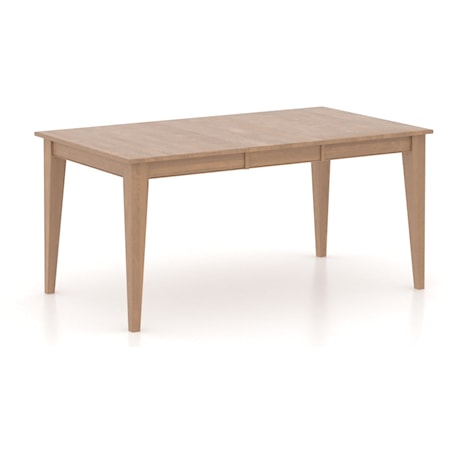 Transitional Customizable Rectangular Wood Table