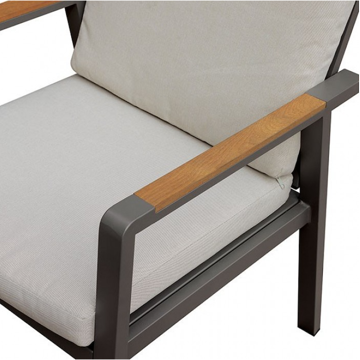 FUSA Alycia 6-Piece Outdoor Arm Chair Set