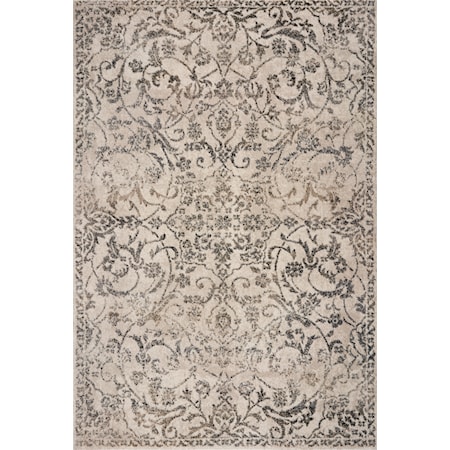 8'10" x 13' Ivory Azora Rug