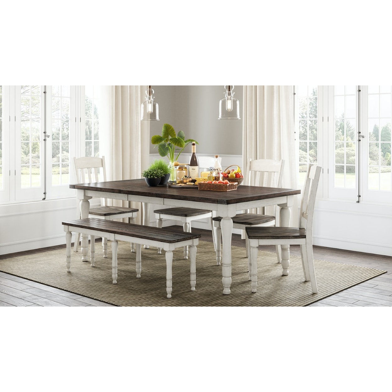 Jofran Madison County Dining Set