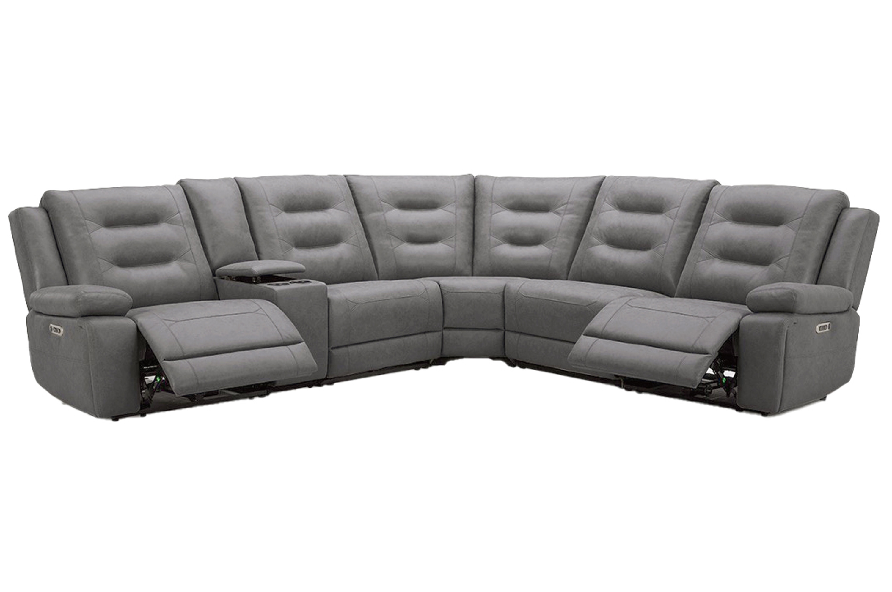 6-Piece Power Reclining Sectional Sofa
