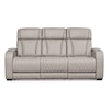 Signature Design Boyington Power Reclining Sofa with Adj Headrest