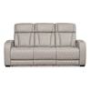 Ashley Furniture Signature Design Boyington Power Reclining Sofa with Adj Headrest