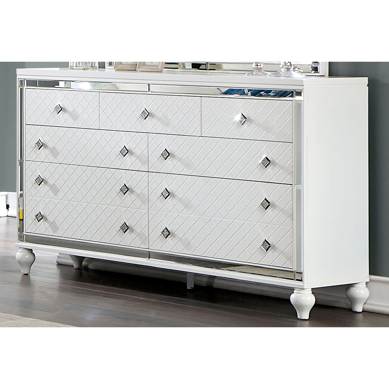 Furniture of America CALANDRIA 9-Drawer Dresser