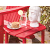 Benchcraft Sundown Treasure Adirondack Chair with End Table