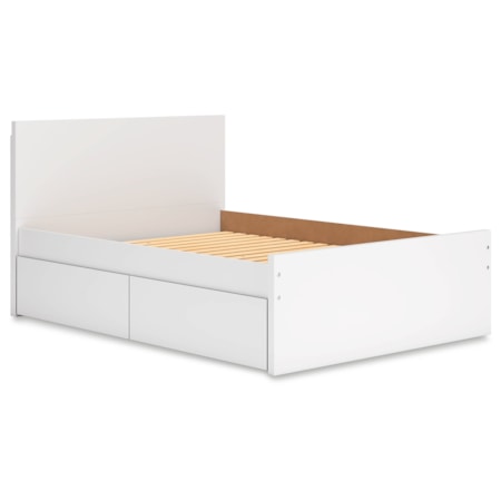 Full Panel Platform Bed