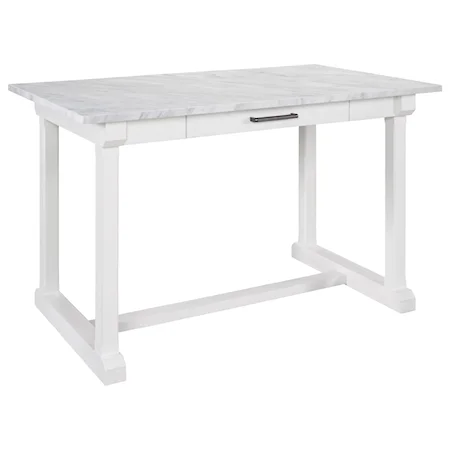 Contemporary 1-Drawer Counter Height Table