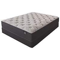 Twin Extra Long Firm Pocketed Coil Mattress and 9" Steel Foundation
