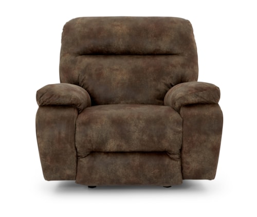 Casual Power Tilt Headrest Rocker Recliner