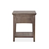 Magnussen Home Paxton Place Occasional Tables Rectangular End Table