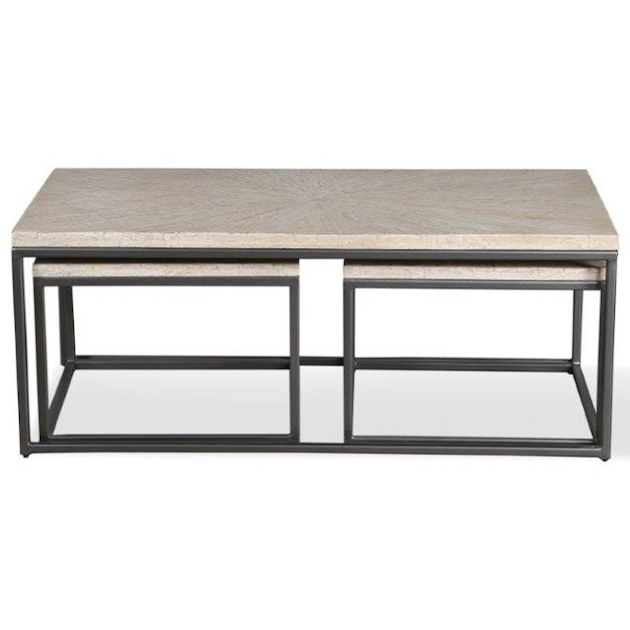 Parker House Crossings Monaco Rectangular Nesting Cocktail Table