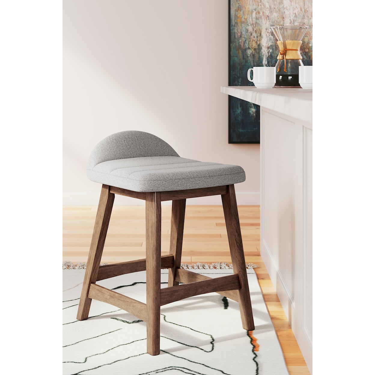 Signature Design Lyncott Counter Height Bar Stool