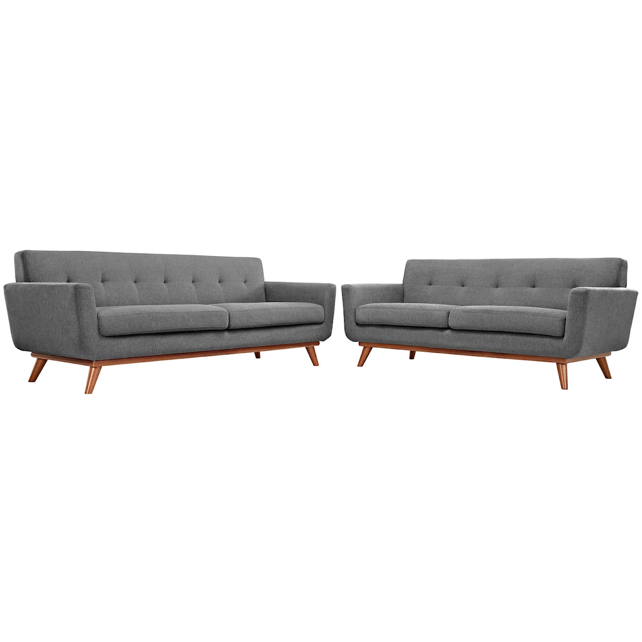 Modway Engage Loveseat and Sofa Set