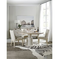 Contemporary 5-Piece Table & Chair Set