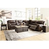 Signature Design by Ashley Furniture Dunleith 6-Piece Power Reclining Sectional