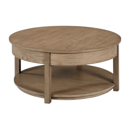 Round Lift Top Coffee Table