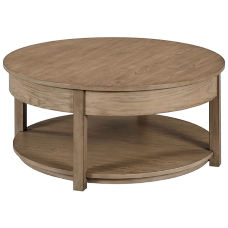 Round Lift Top Coffee Table