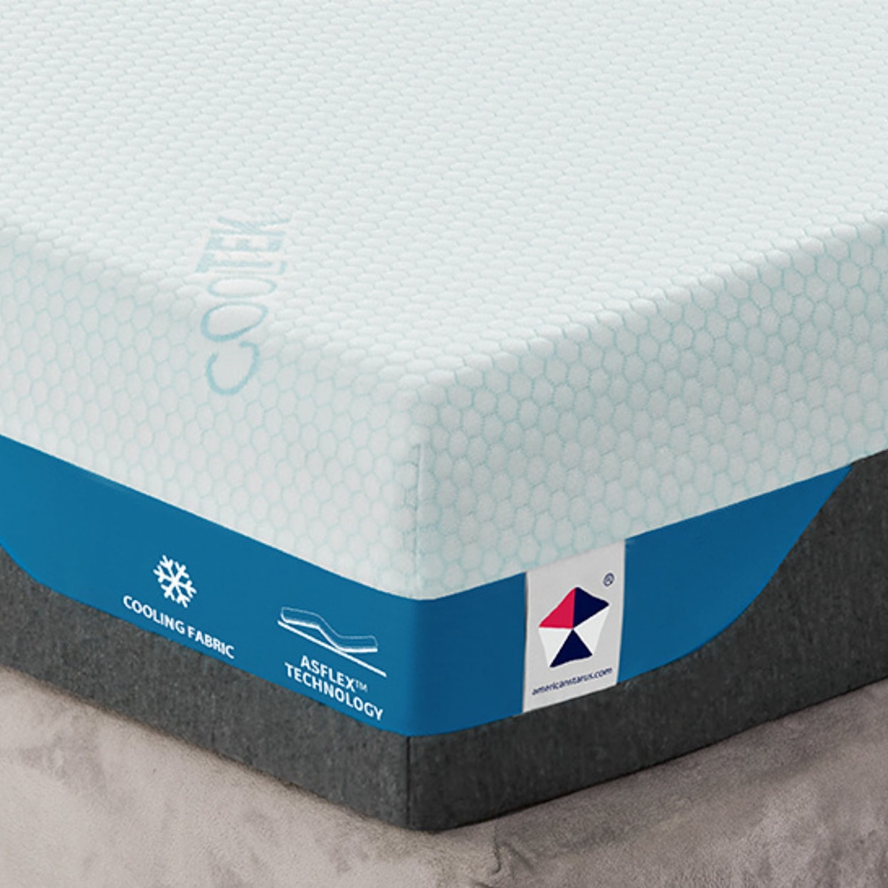 Americanstar Sweet 8" COOL SWEET 8" KING MEMORY FOAM | MATTRESS