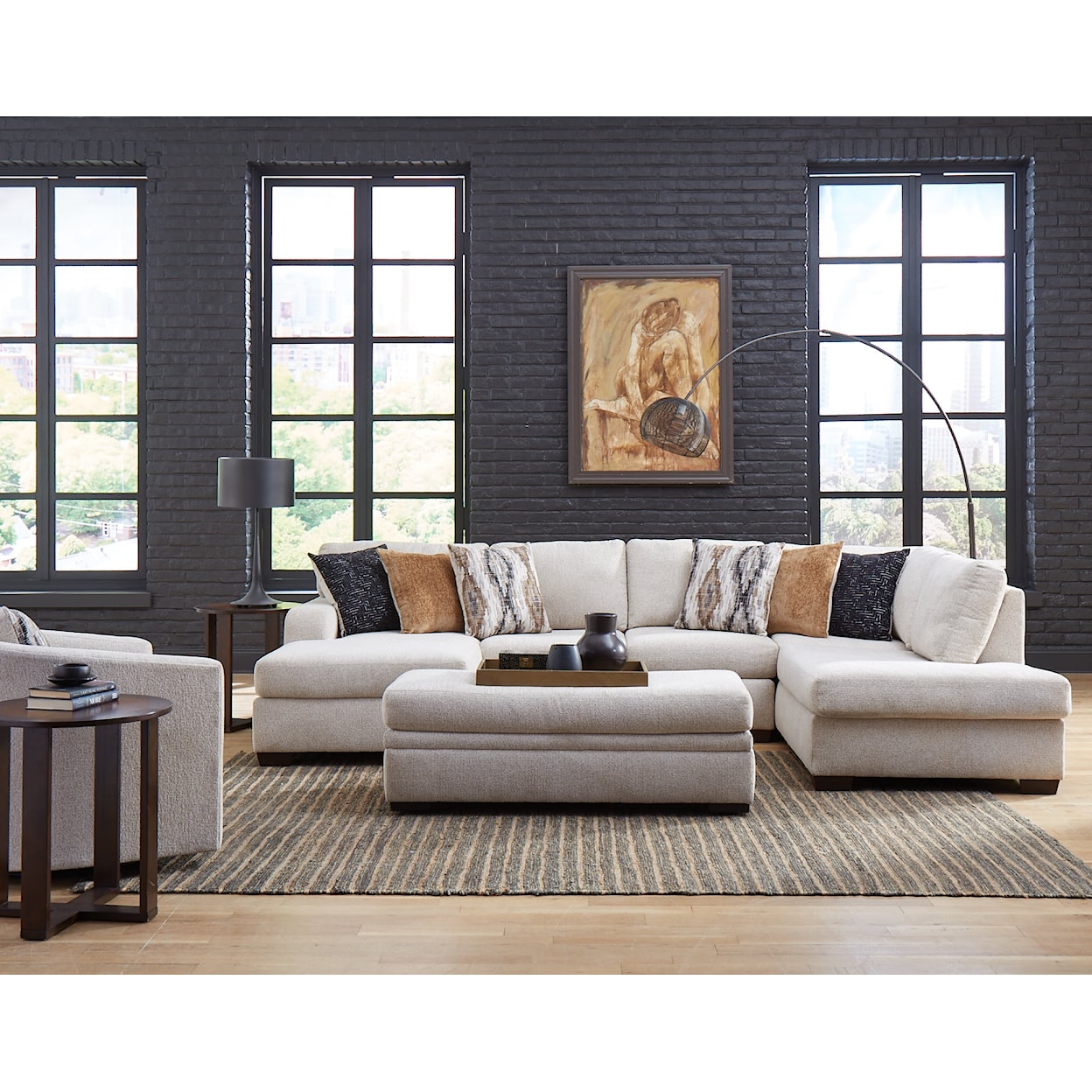 Behold Home 1671 Milan Storage Ottoman