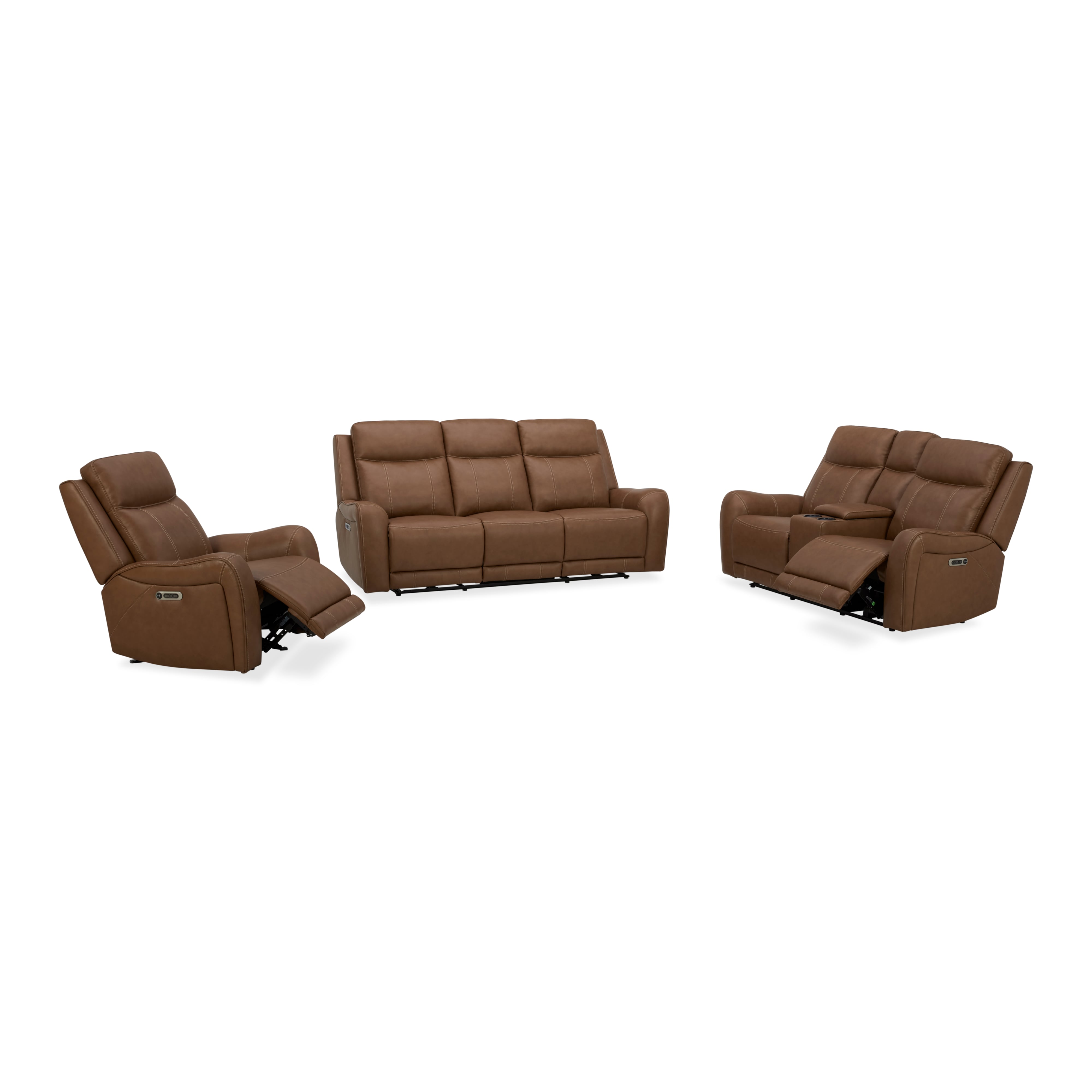 3-Piece Power Reclining Living Room Set