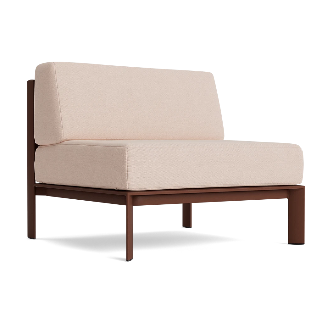 7-pc. Modern Aluminum Sectional Group