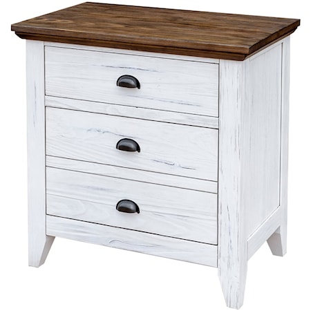 3-Drawer Nightstand