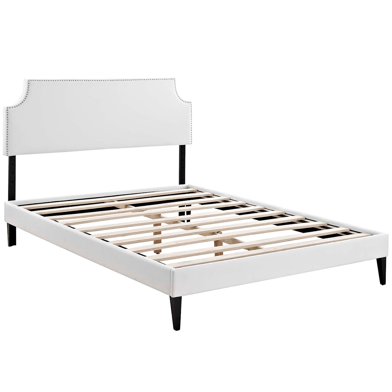 Modway Corene Queen Vinyl Platform Bed