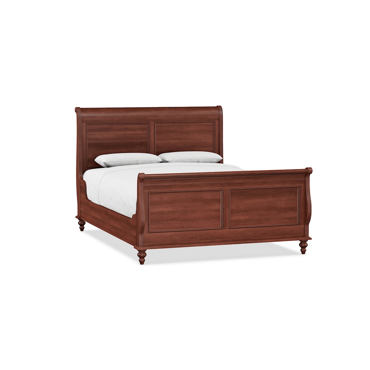 Durham Savile Row Queen Sleigh Bed