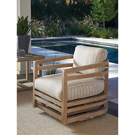 Outdoor Swivel Lounge Chair