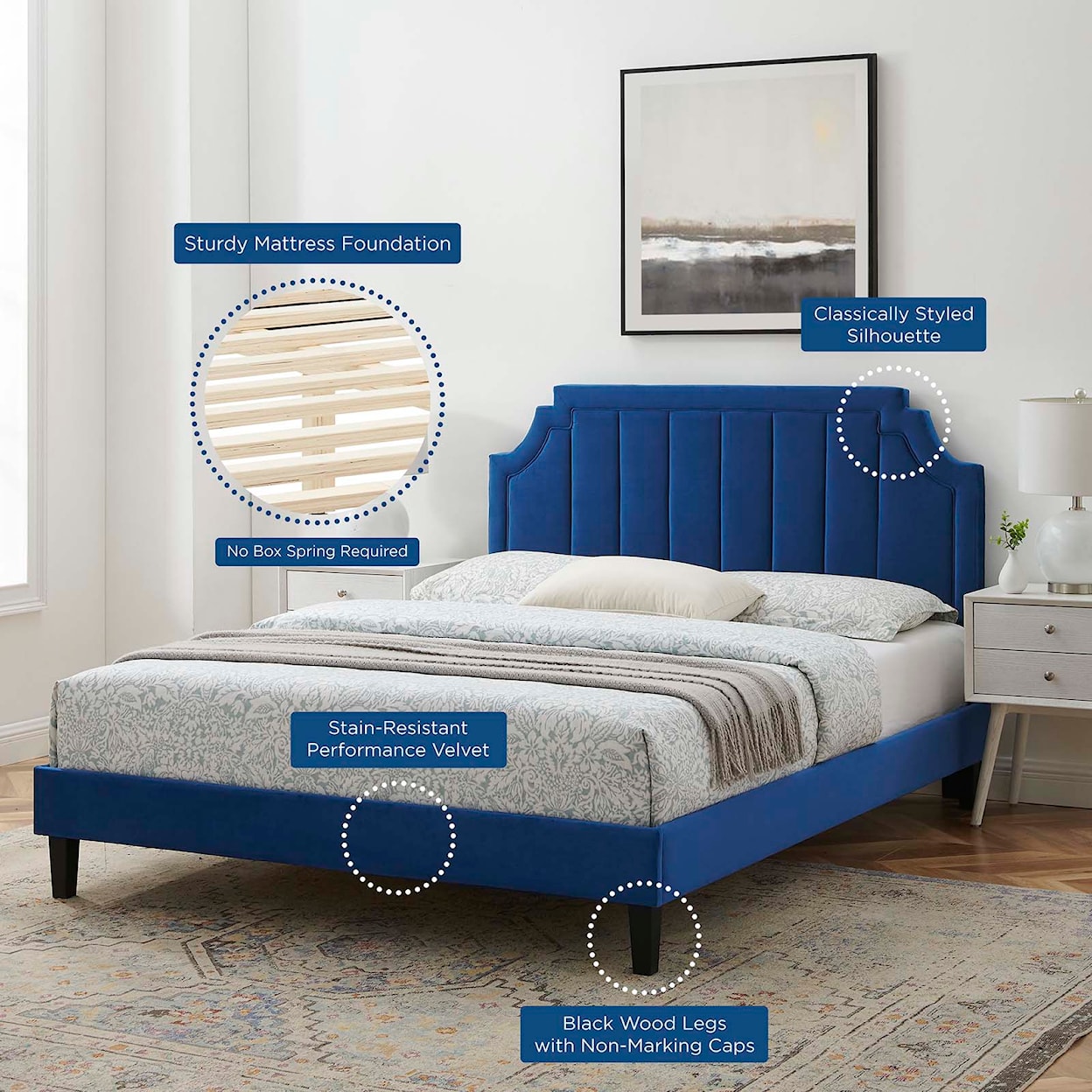 Modway Sienna Twin Platform Bed