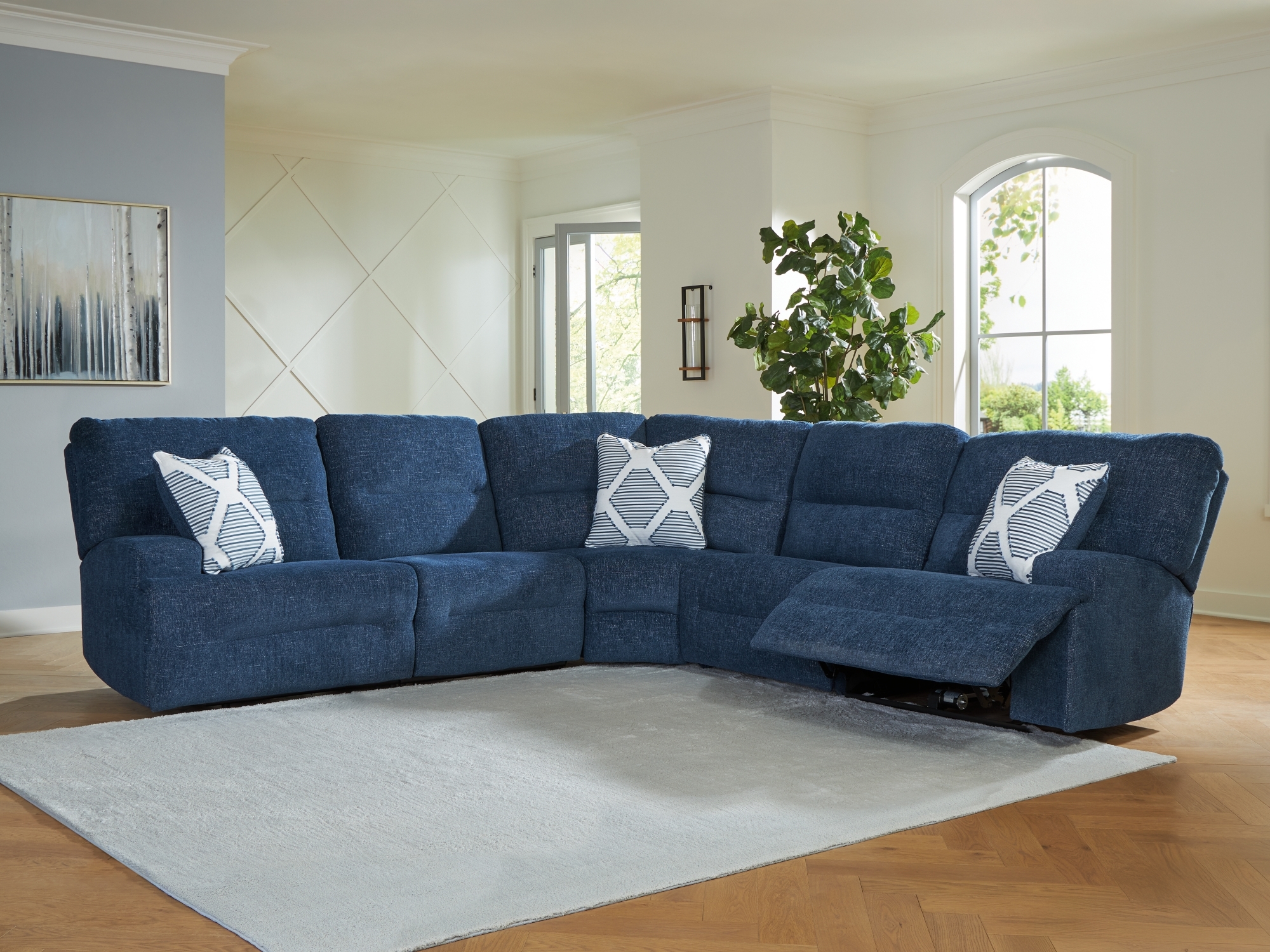 Signature Design by Ashley Acklen Place Reclining Sectional
