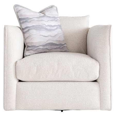 Lille Fabric Swivel Chair