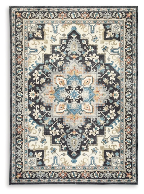 5' X 7' Washable Rug