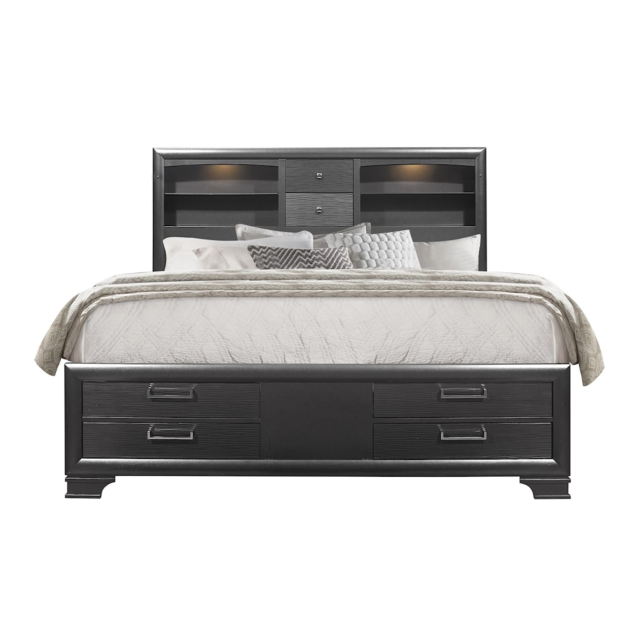 Global Furniture Jordyn Queen Storage Bed