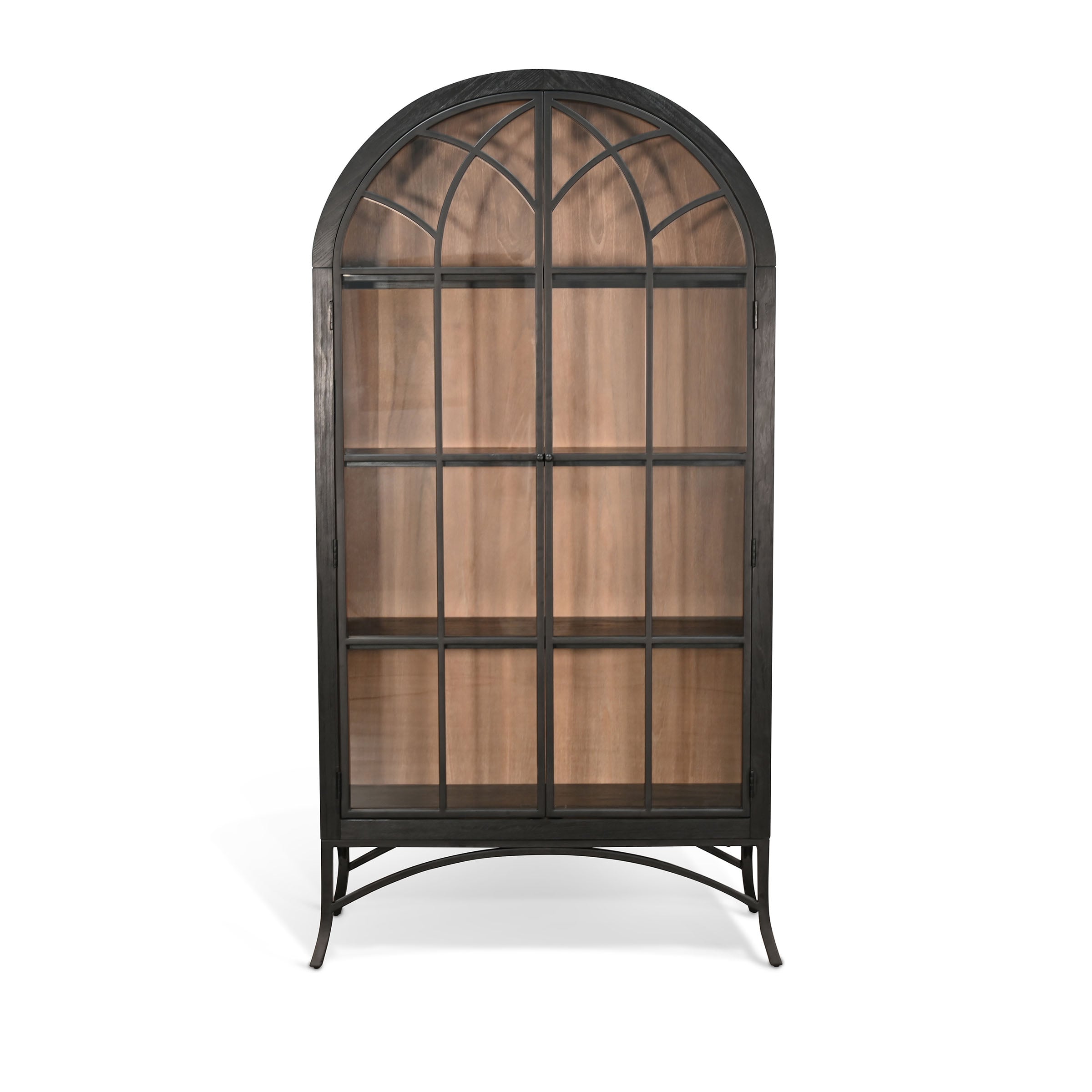 Ella Cabinet W/ Tempered Glass
