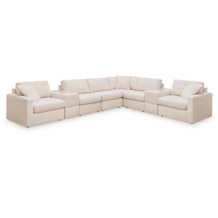 8-Piece Sectional Consoles