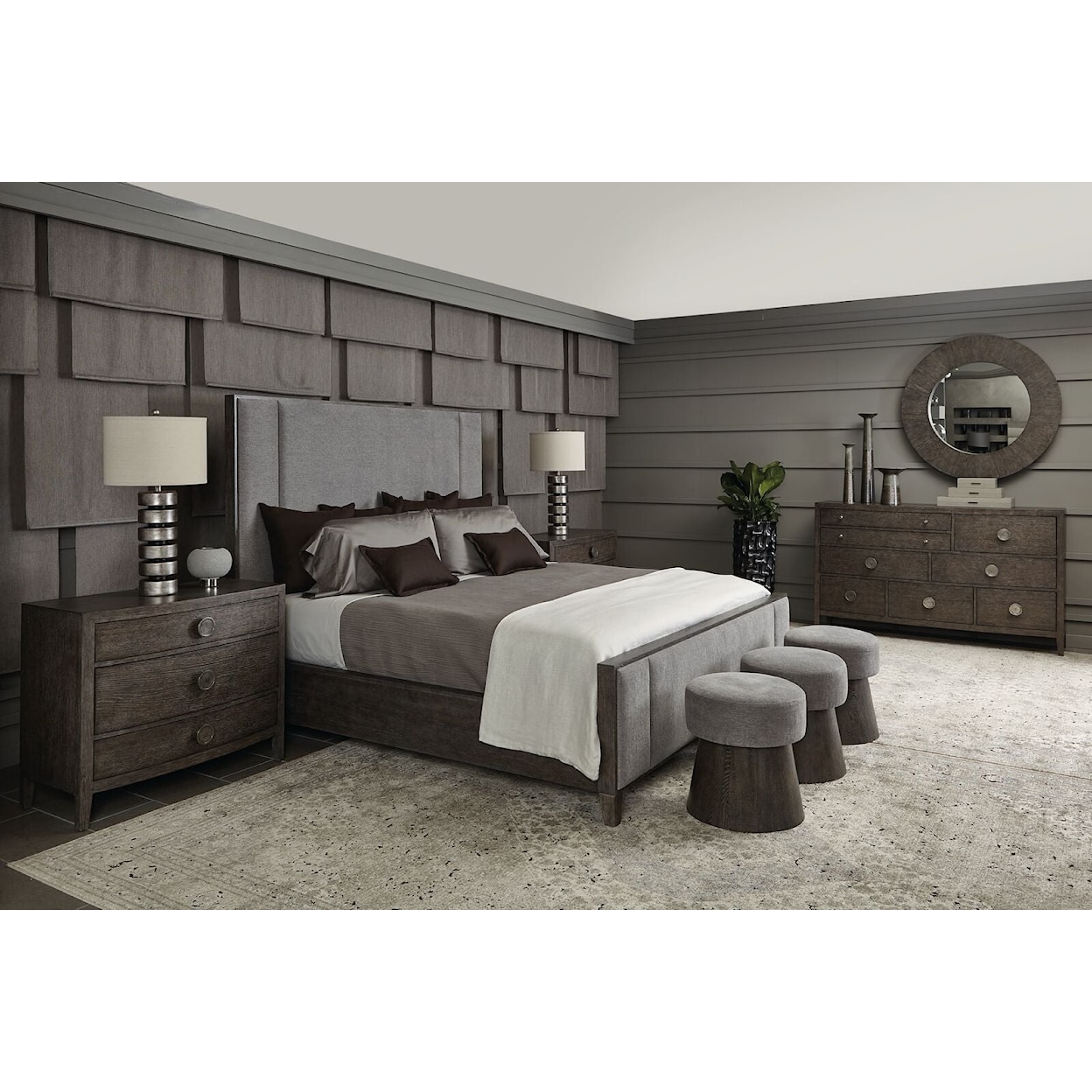 Bernhardt Linea 8-Piece Bedroom Set