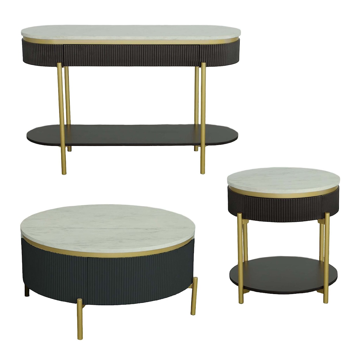 Progressive Furniture Deco District II Cocktail Table