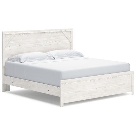 King Panel Bed