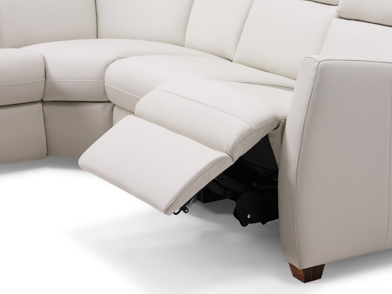 Palliser Luna Luna 4-Seat Corner Curve Sectional