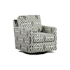 Fusion Furniture 28 SUGARSHACK GLACIER Swivel Glider Chair