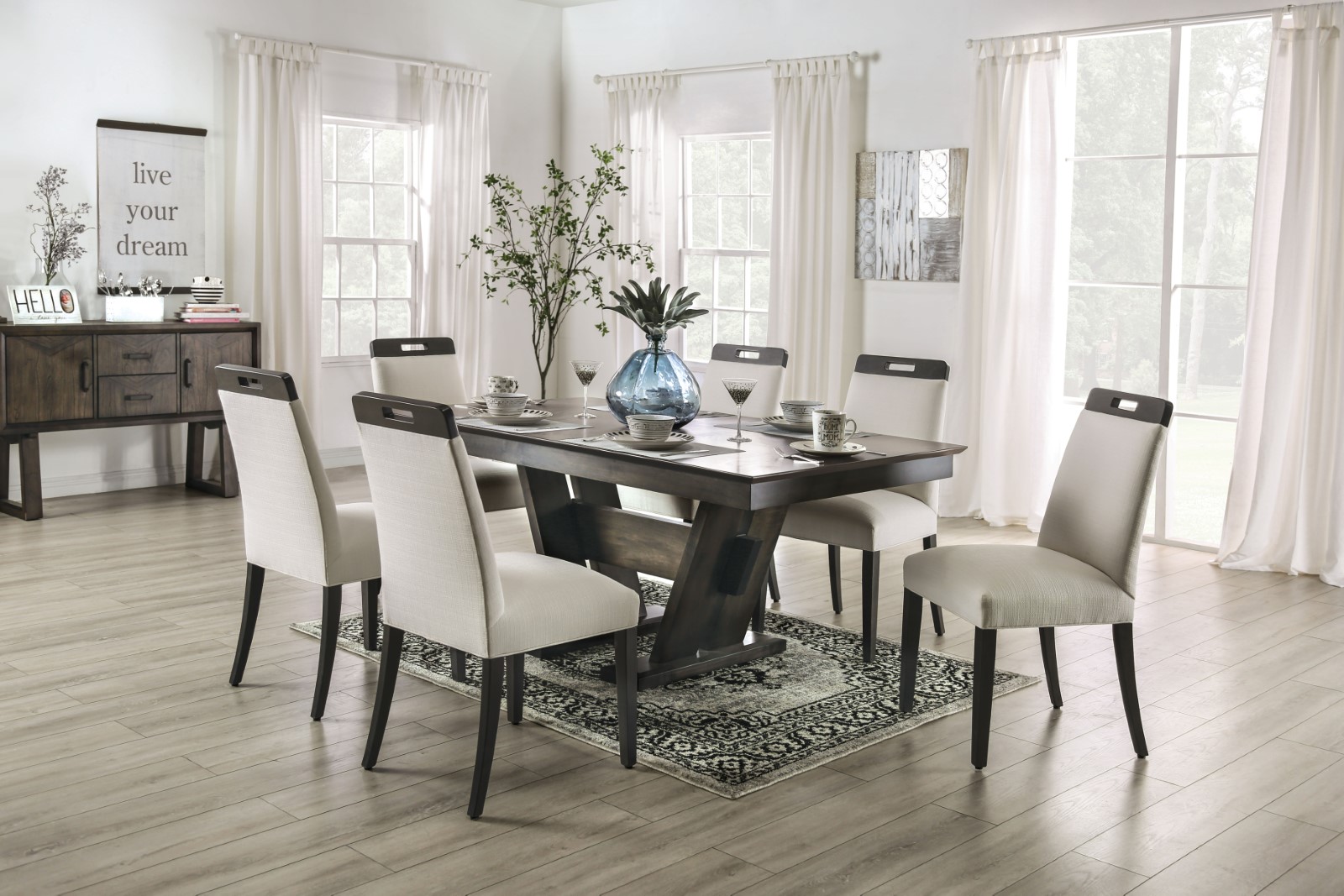 bellwood 7 piece dining set