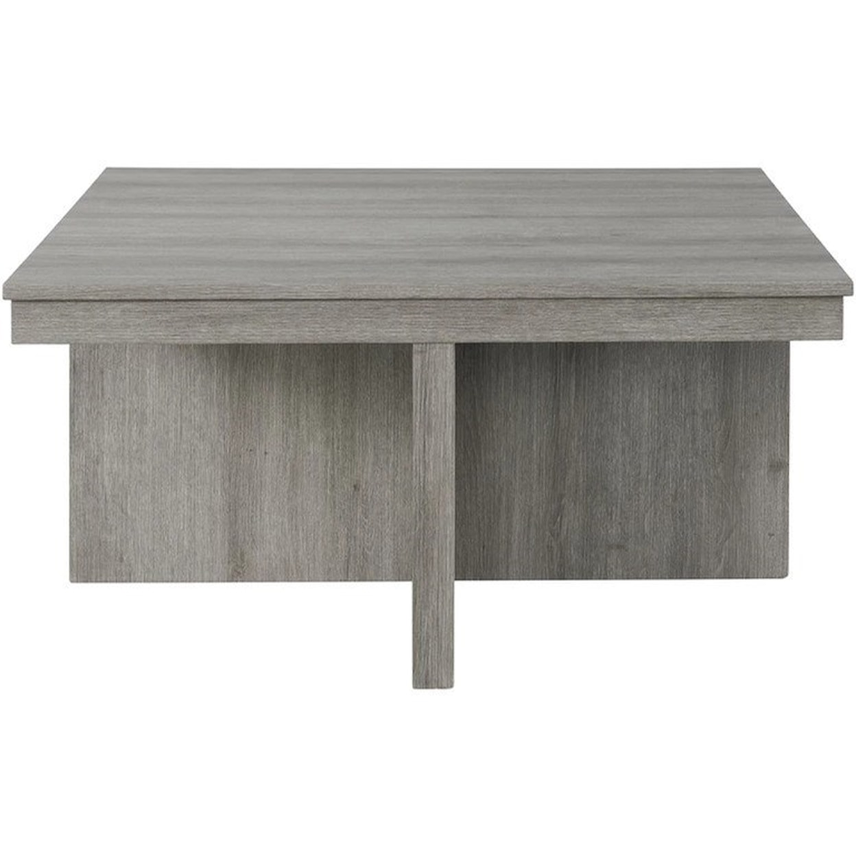Elements International Uster Coffee Table with Nesting Stools